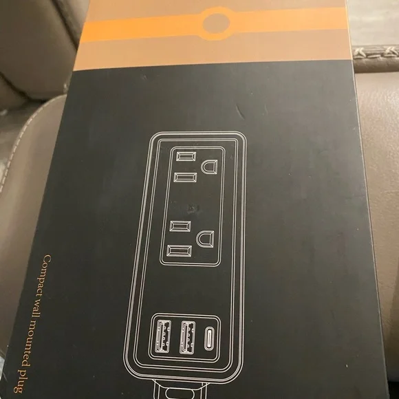 NEW - Electrical Outlet Extender Stick, Upgraded 4-Way Free Combination Plug Ext - Picture 7 of 7